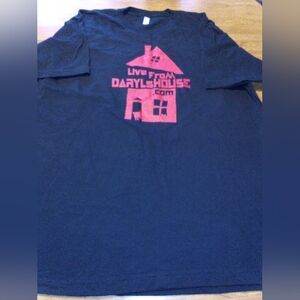 Live From Daryl's House 'Daryl Hall' Black 2XL T-Shirt